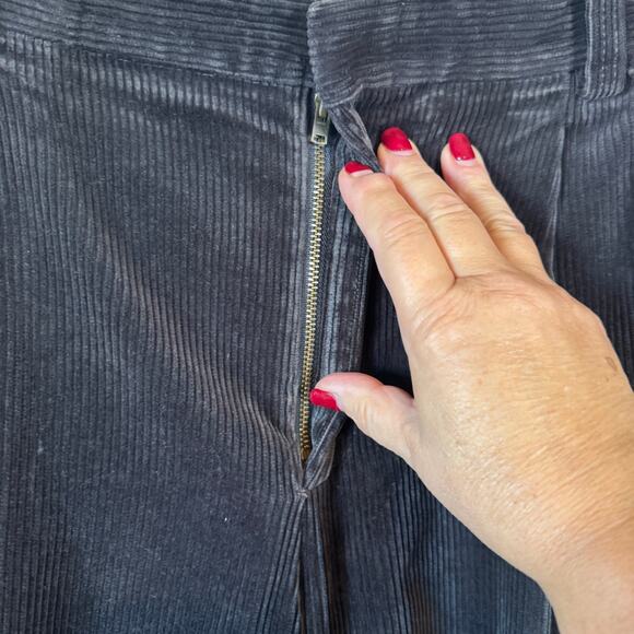Orvis Men's Size 38 Corduroy Trousers Pleated Brisbane Moss 90s Grandpacore - Picture 5 of 11